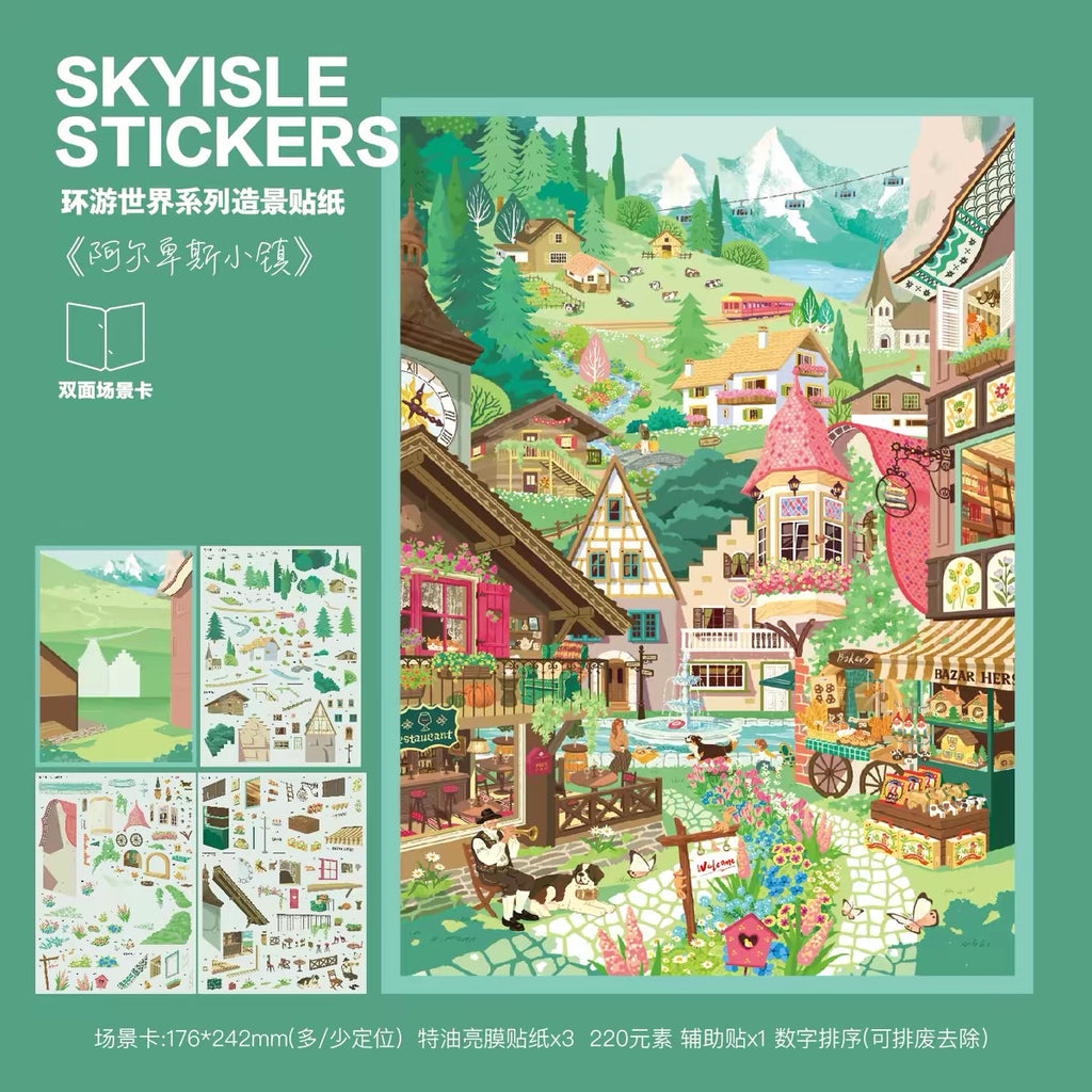 SKYISLE | 3D Sticker 11.0 - Paperwith