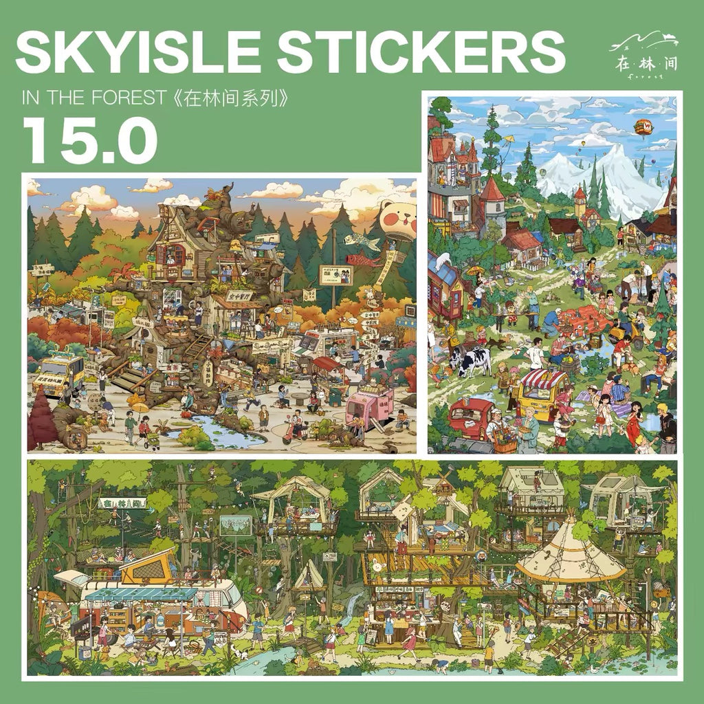 SKYISLE | 3D Sticker 15.0 - Paperwith