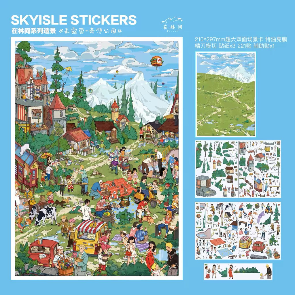 SKYISLE | 3D Sticker 15.0 - Paperwith