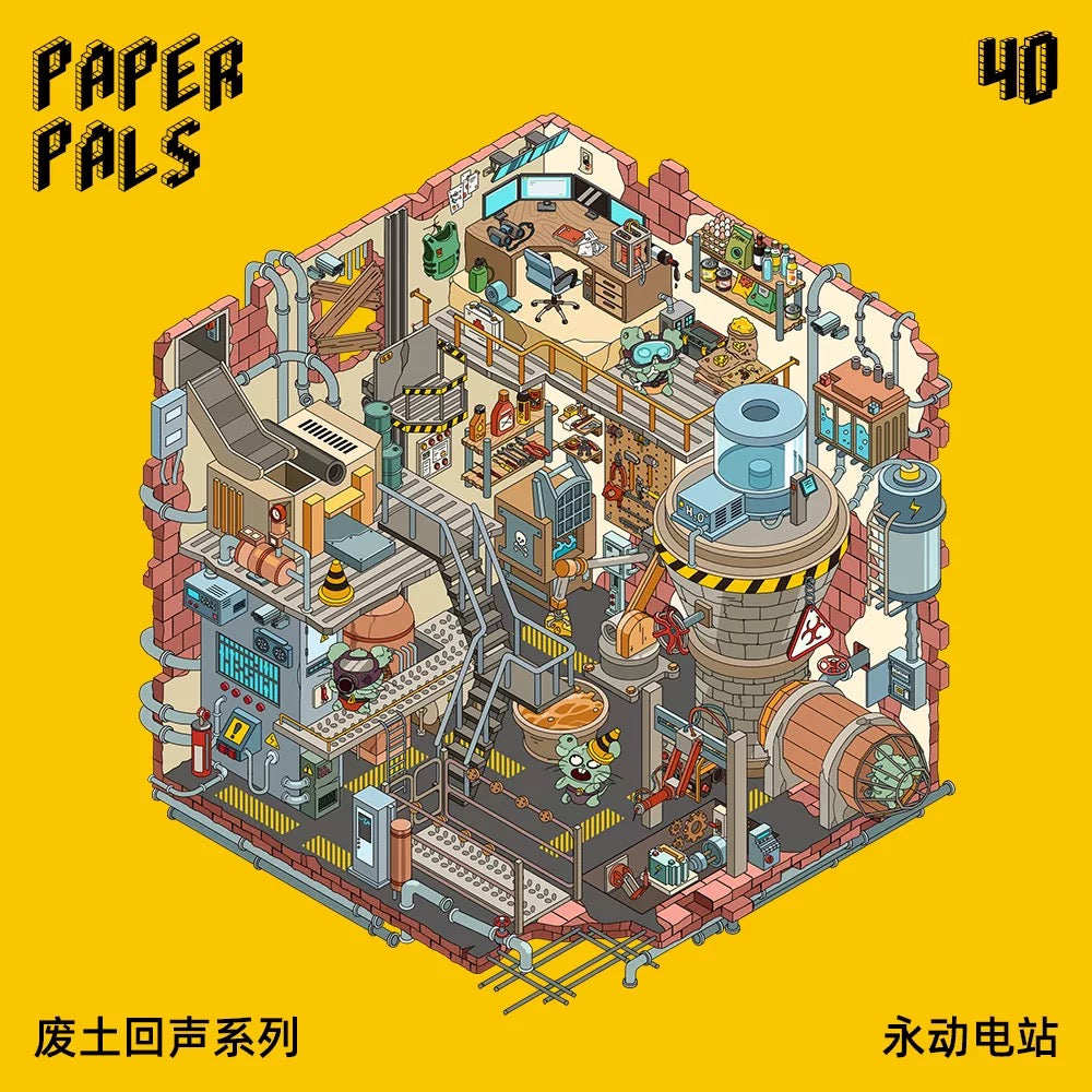 PAPERPALS | 3D Sticker — Collection - Paperwith