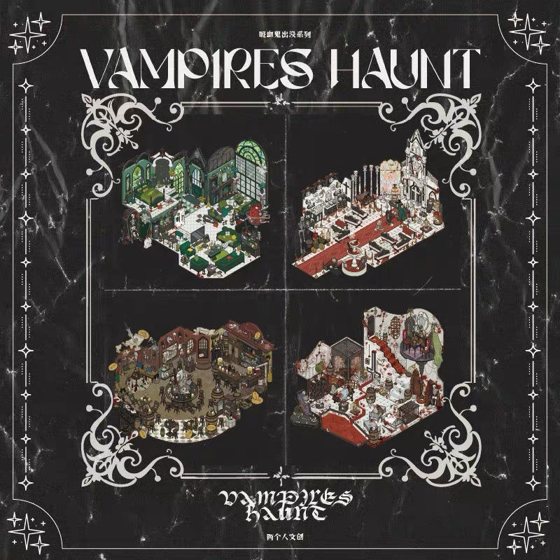 TWO PEOPLE | 3D Sticker — Vampires Haunt