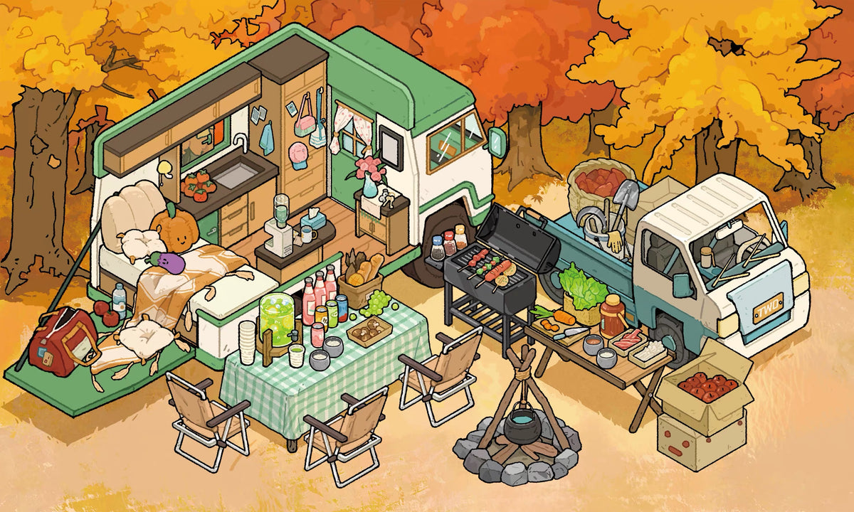 TWO PEOPLE | 3D Sticker — Seasons