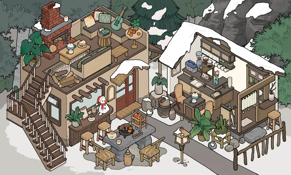 TWO PEOPLE | 3D Sticker — Seasons