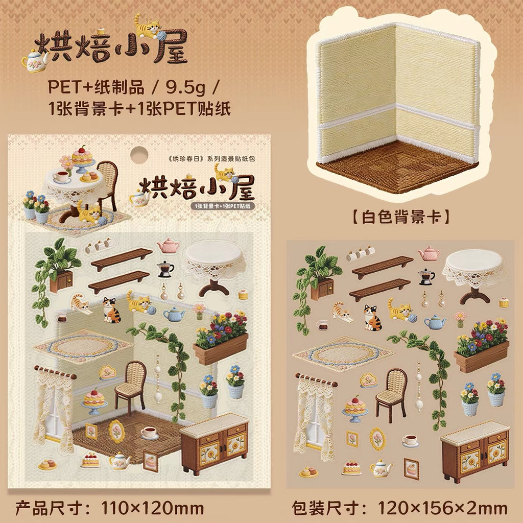 KETCHUP GIRL | 3D Sticker — Xiu Zhen’s Spring Day