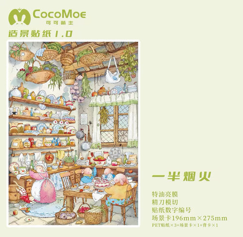 COCOMOE | 3D Scene Sticker 1.0