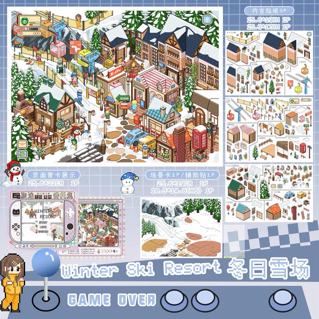 LITTLE GUAGUA | 3D Scene Sticker 8.0