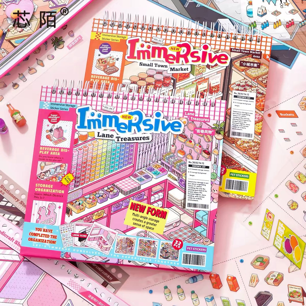 SIMNO | Scene Sticker Book 3.0&4.0